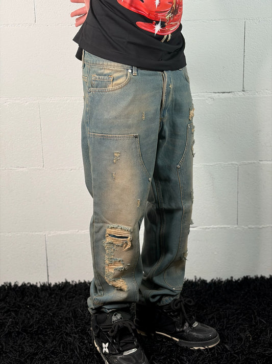 Jeans Cargo Destroyed