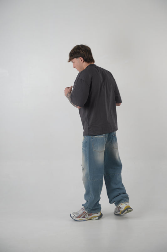 maglia oversize piombo