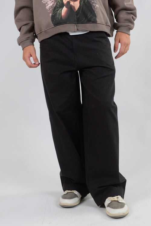 PANTALONE BAGGY NERO