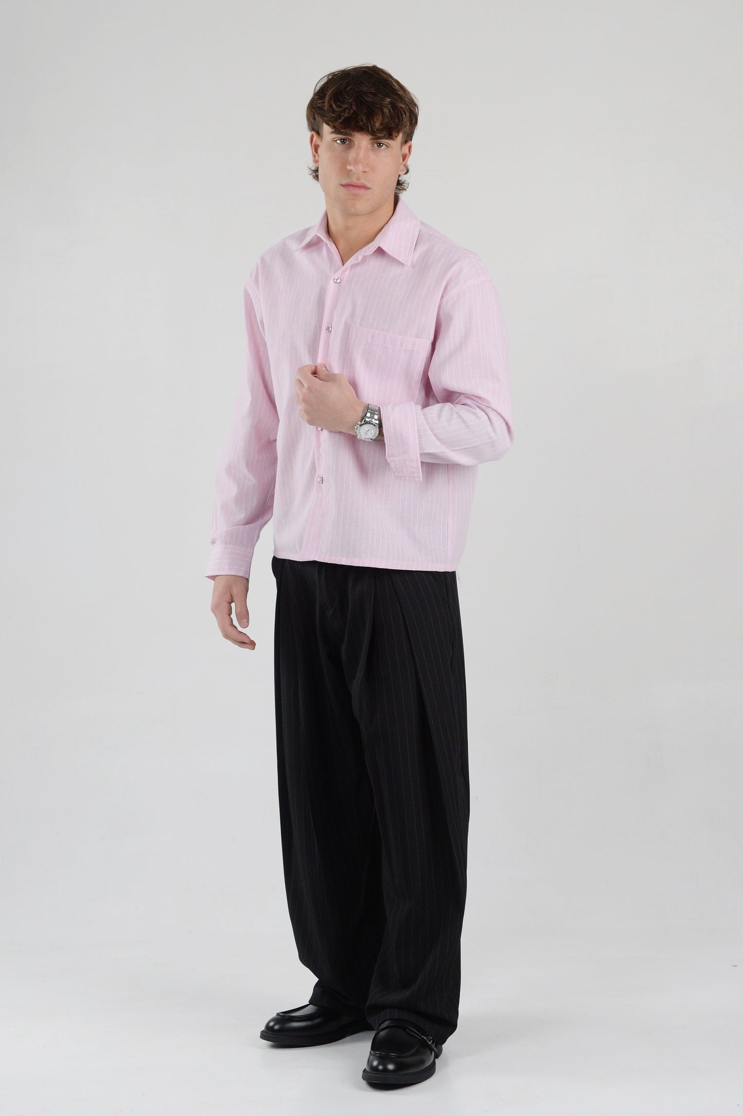 PANTALONE GESSATO ELEGANT