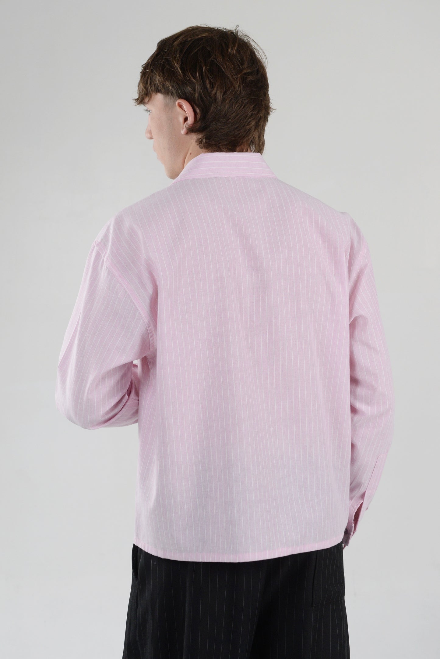 CAMICIA SATYRUS CROP ROSA