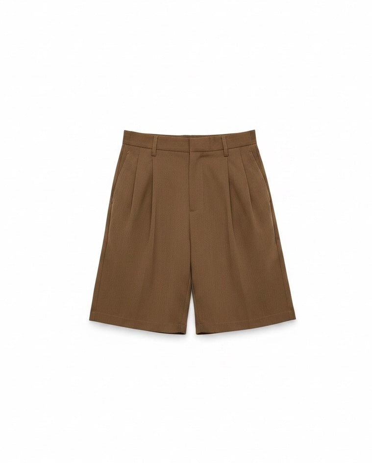 PANTALONCINO ELEGANT TABACCO
