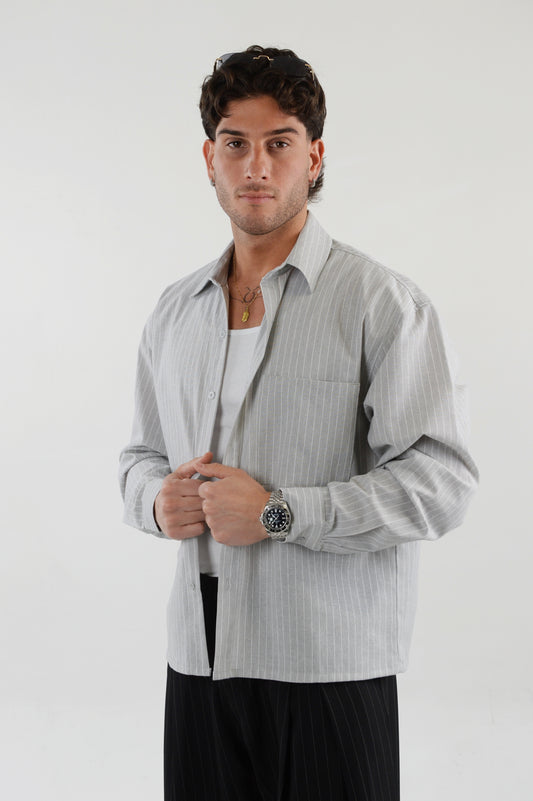 camicia Satyrus grey chiaro