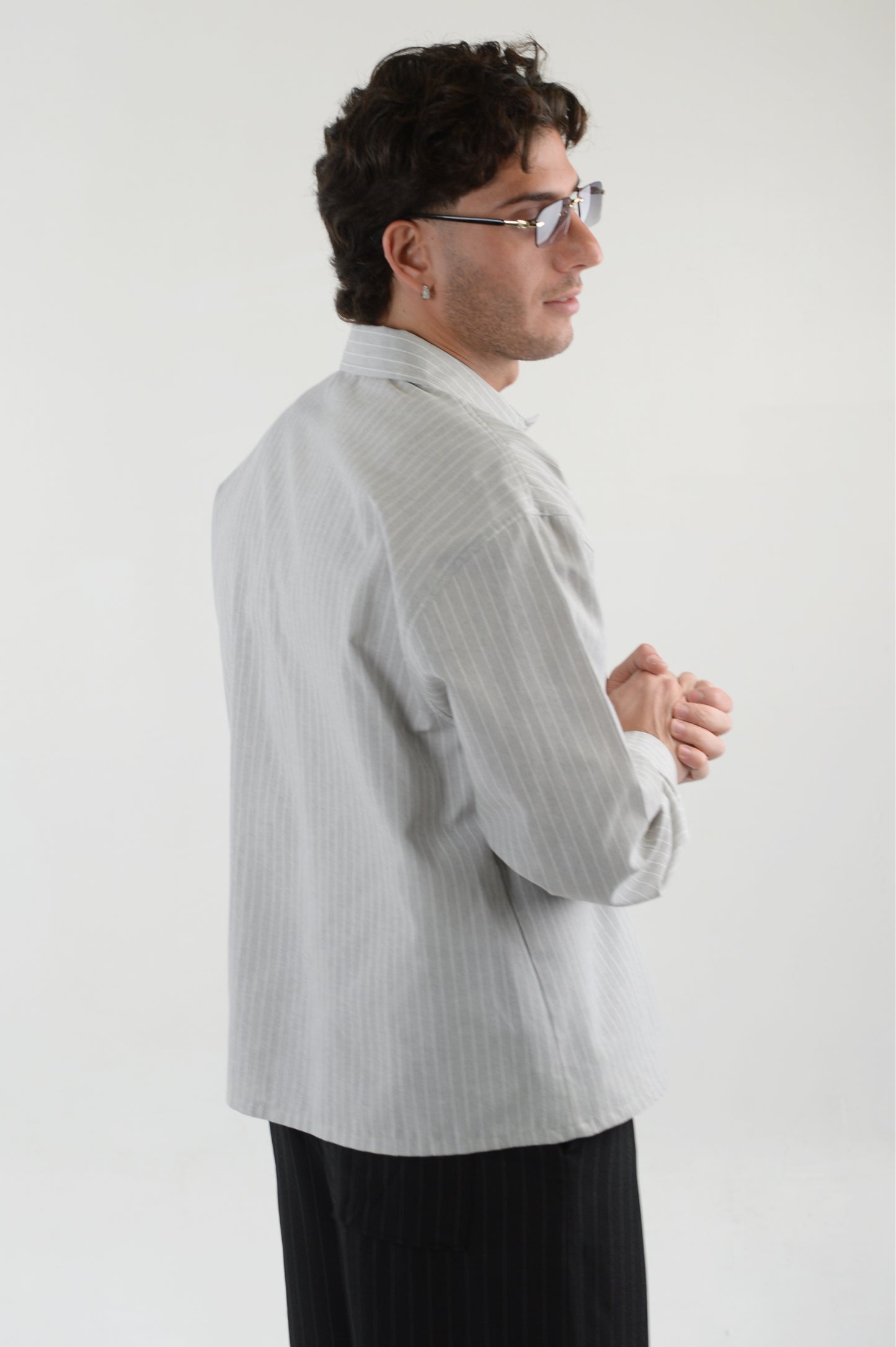 camicia Satyrus grey chiaro