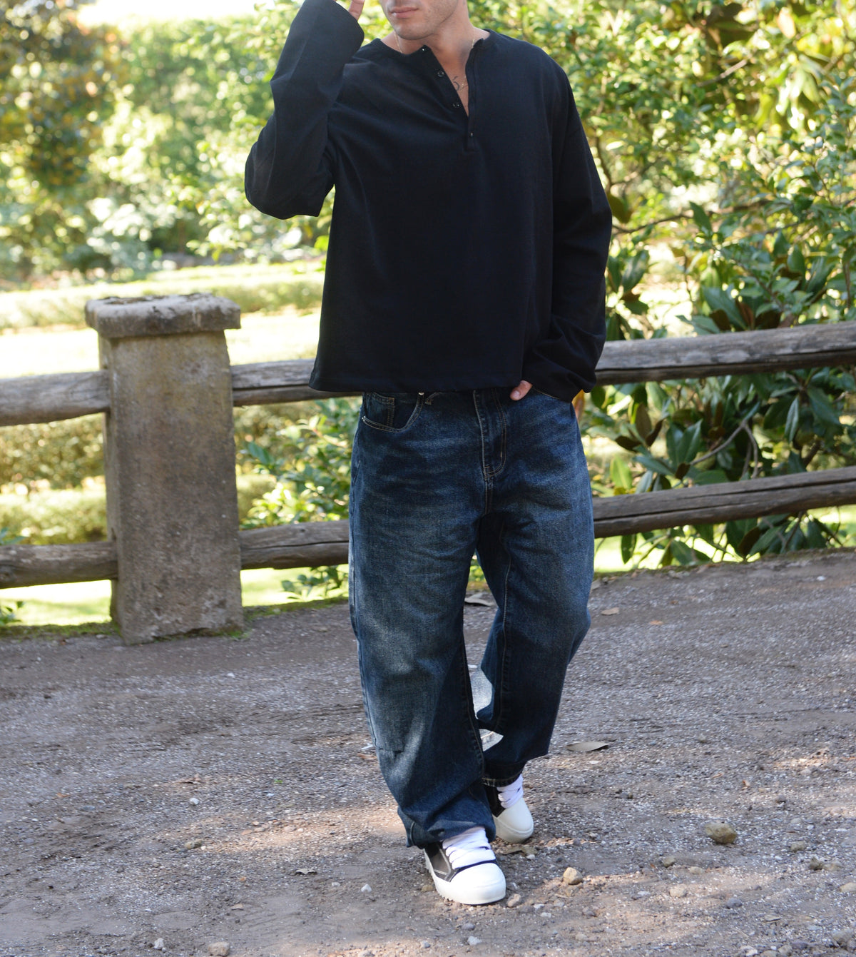 LONGSLEEVE SERAFINO BLACK