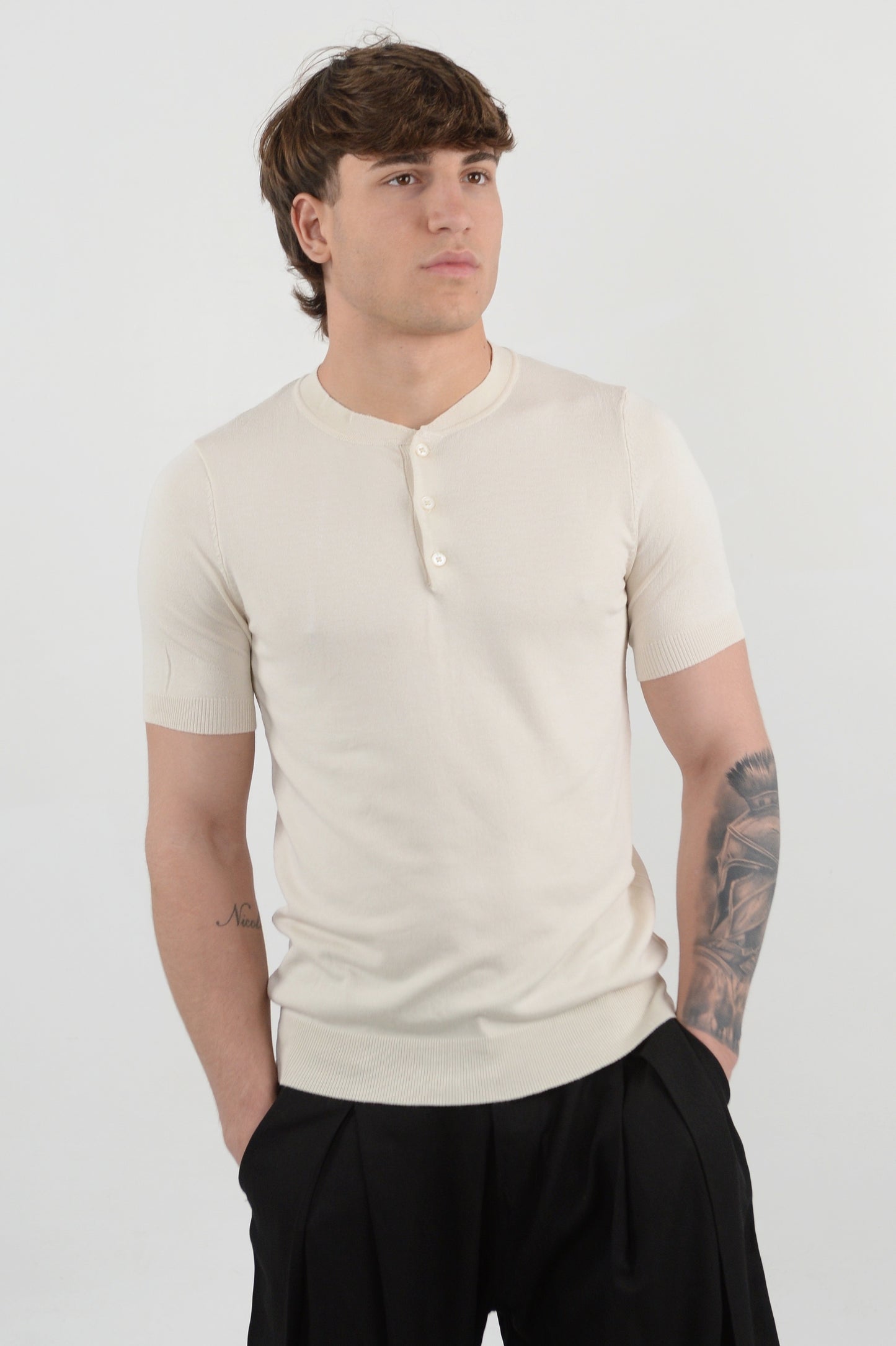 T-SHIRT PORTO CERVO BEIGE