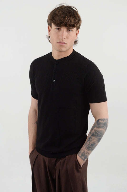 T-SHIRT PORTO CERVO BLACK