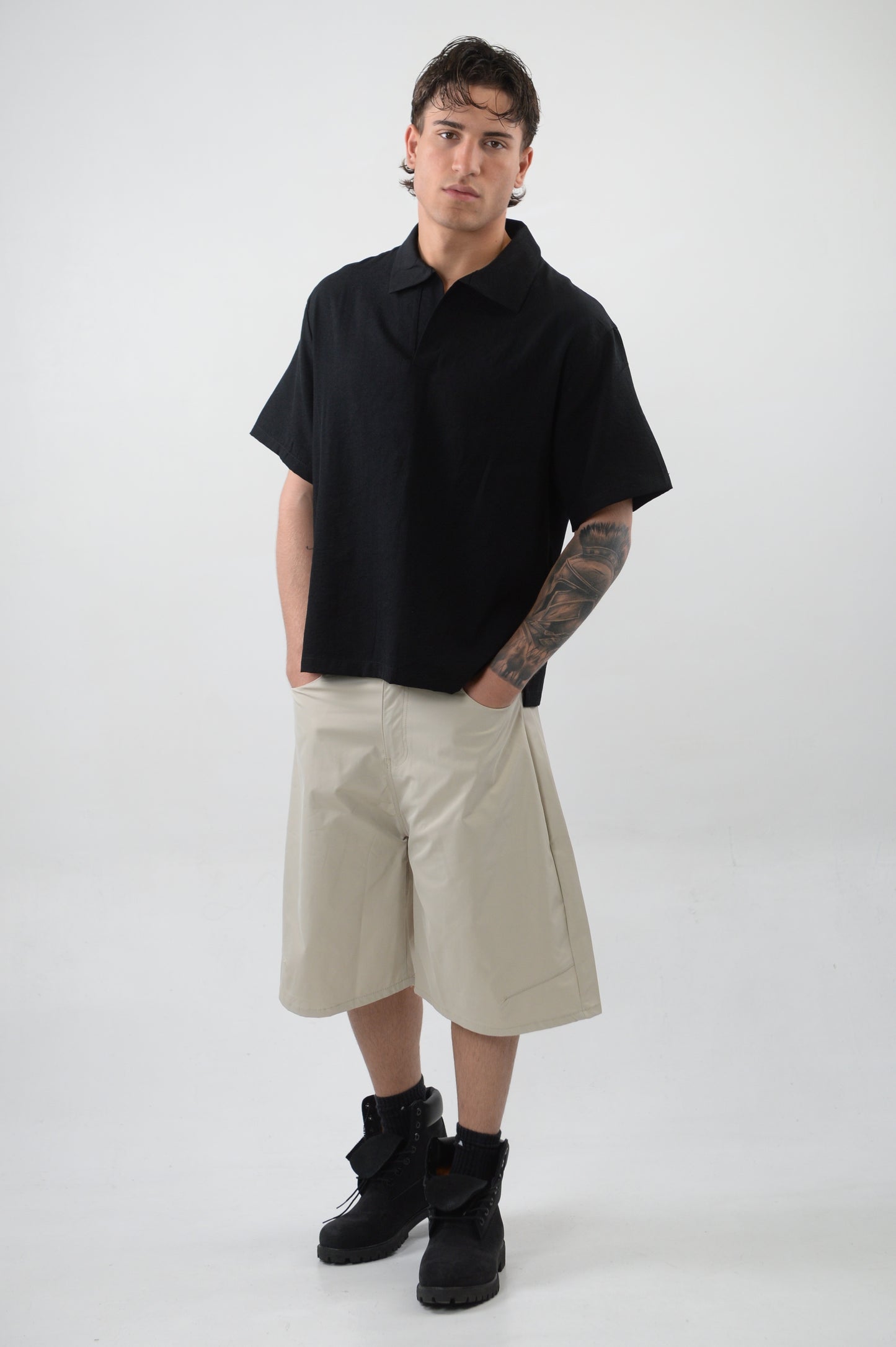PANTALONCINO BALLON FIT BEIGE