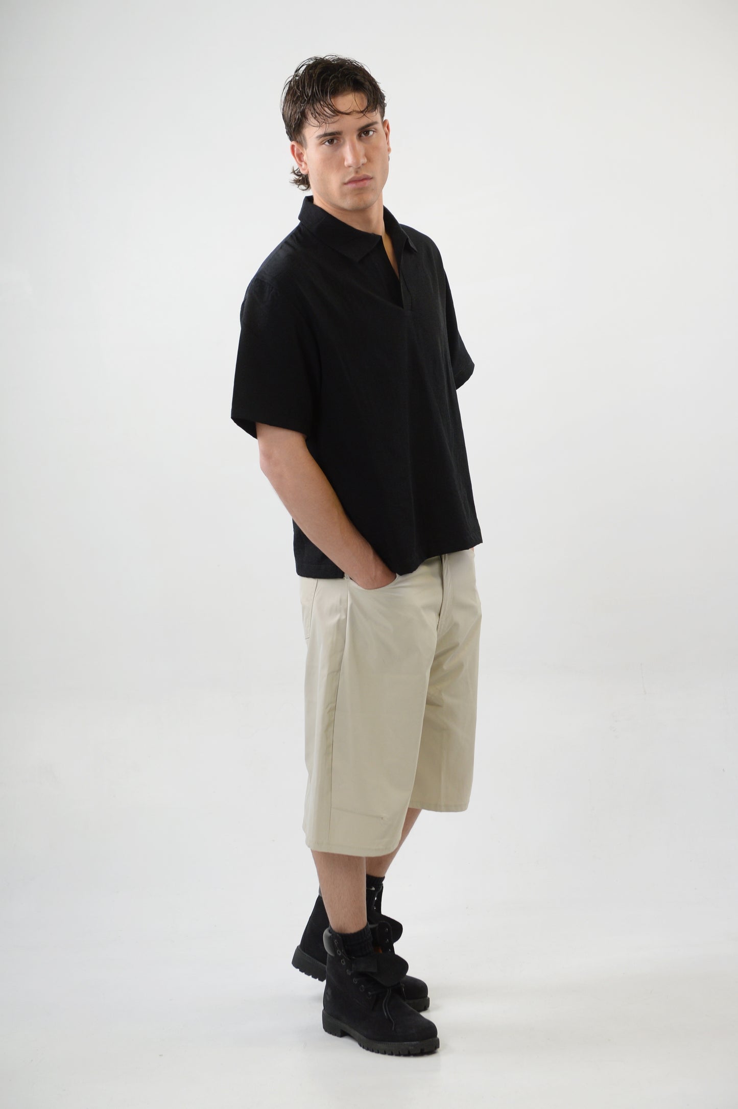 PANTALONCINO BALLON FIT BEIGE