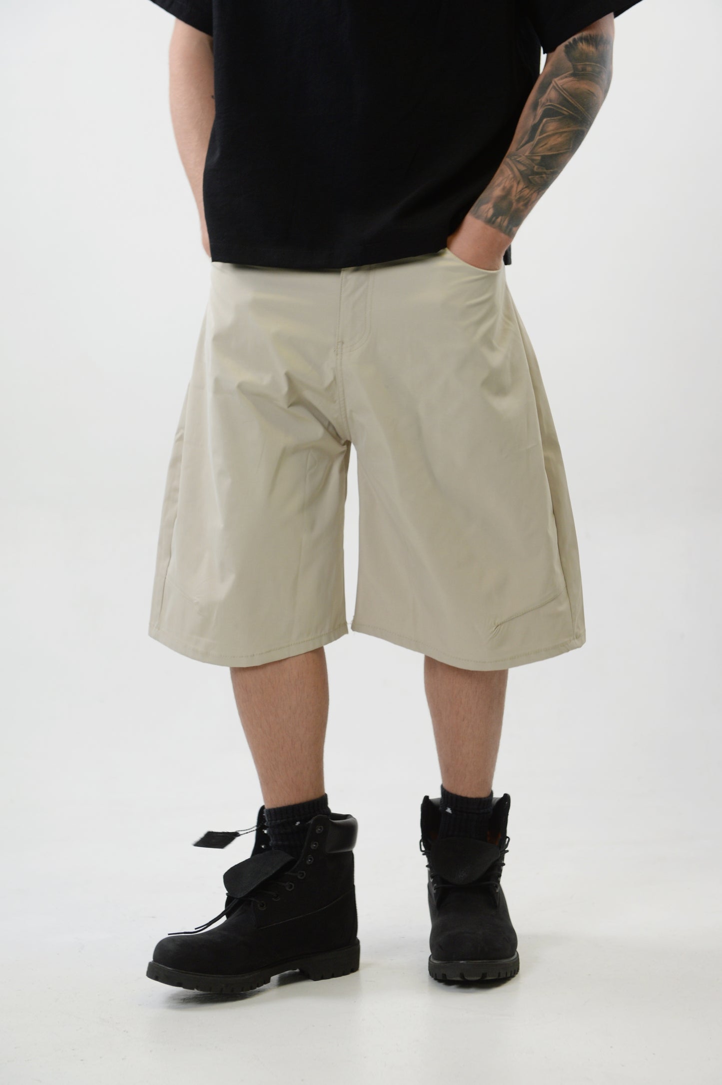 PANTALONCINO BALLON FIT BEIGE