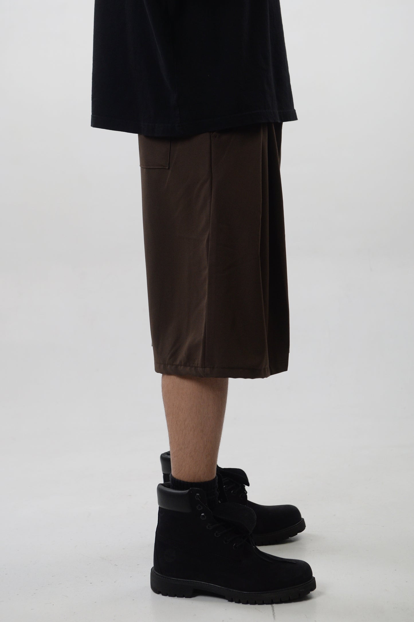 PANTALONCINO ELEGANT CON PENCE BROWN
