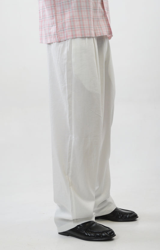 PANTALONE MYKONOS BIANCO
