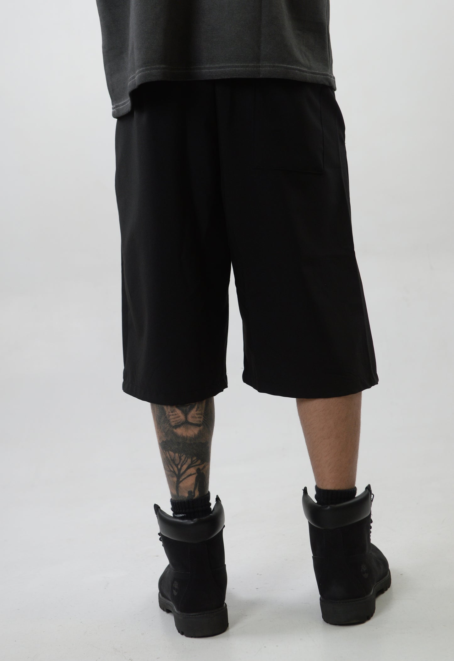 PANTALONCINO ELEGANT CON PENCE NERO