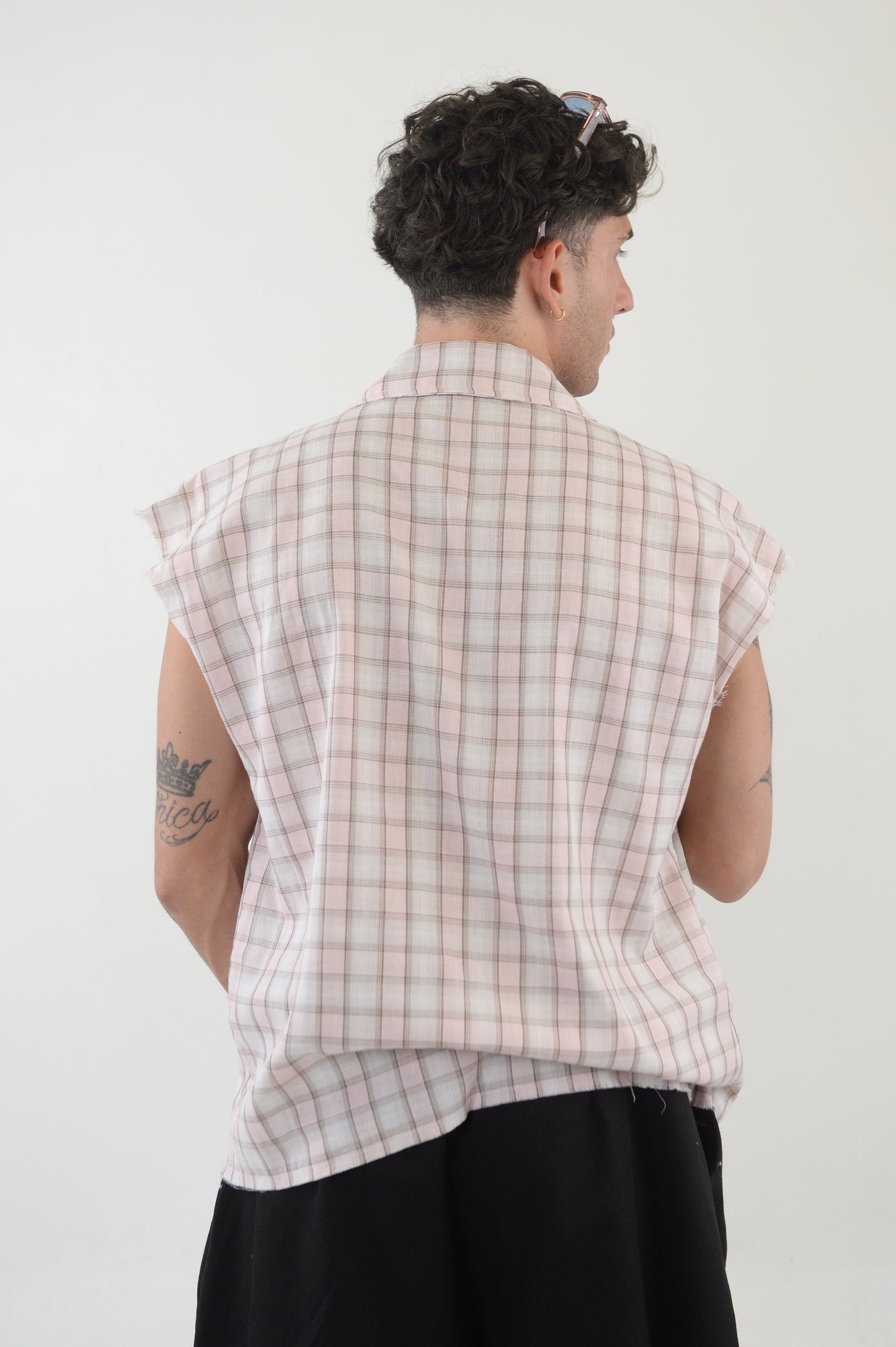 CAMICIA STREET SMANICATA ROSA