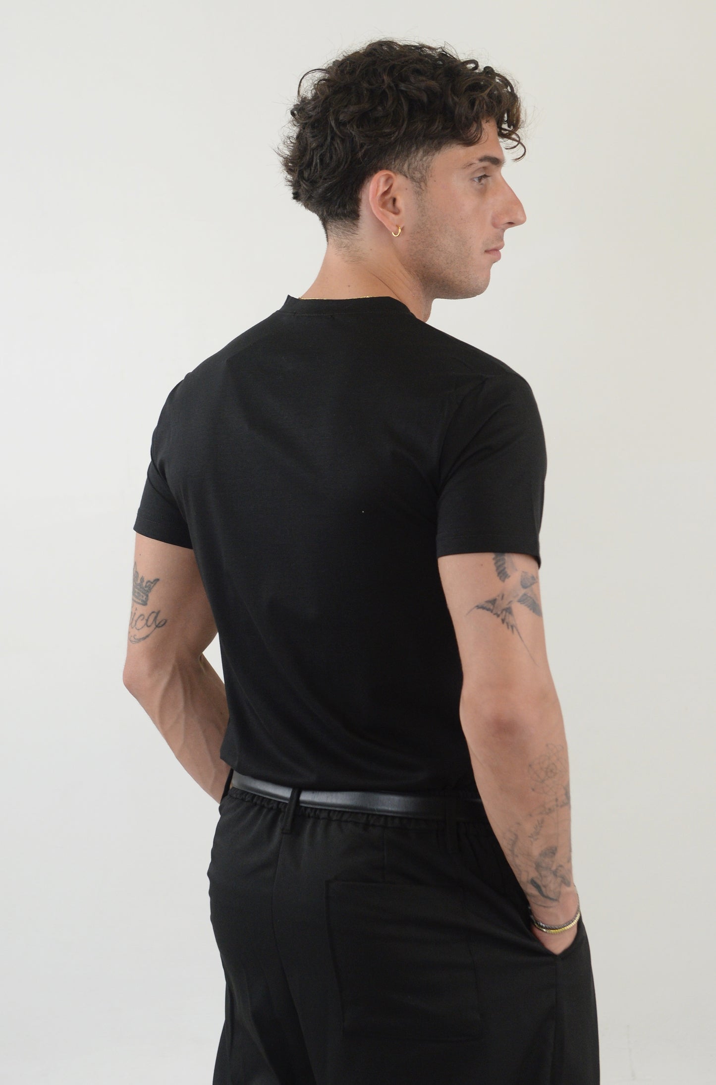 SERAFINO FILO DI SCOZIA BLACK