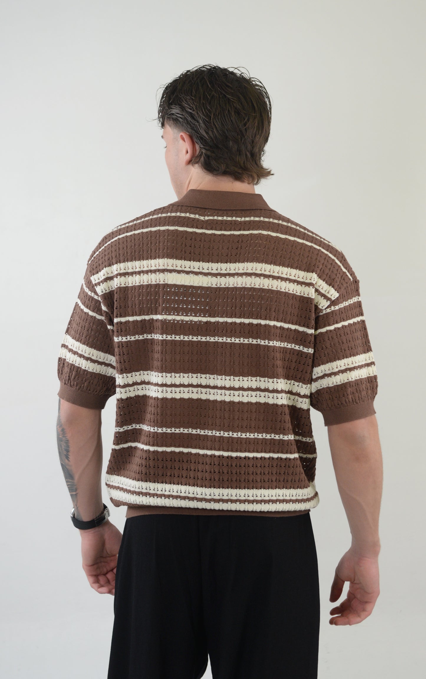 CARDIGAN TROPICANA BROWN