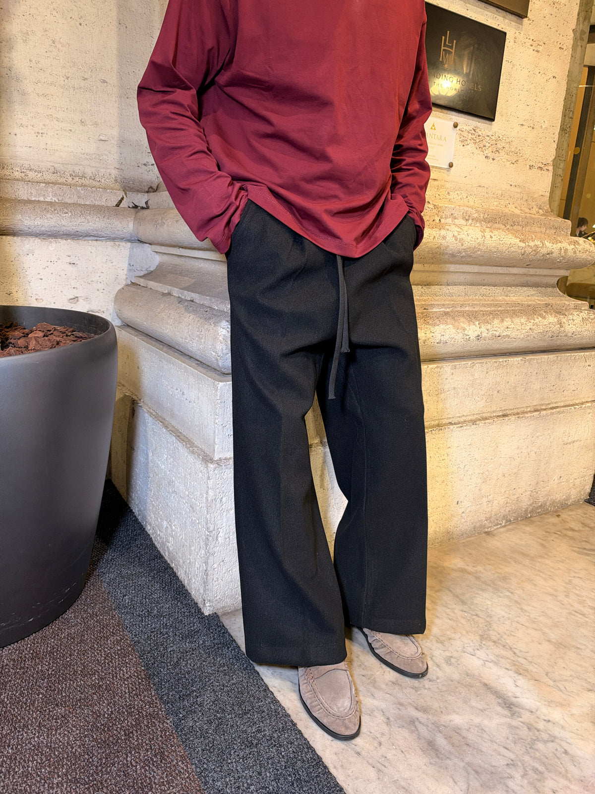 PANTALONE LONDON BLACK