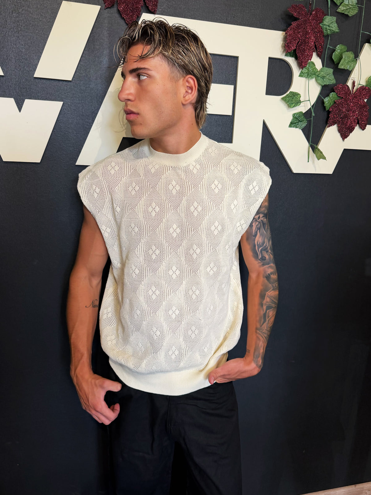 GILET MYK BEIGE