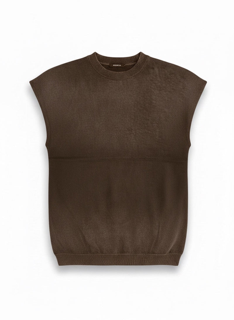 GILET TWIGA BROWN