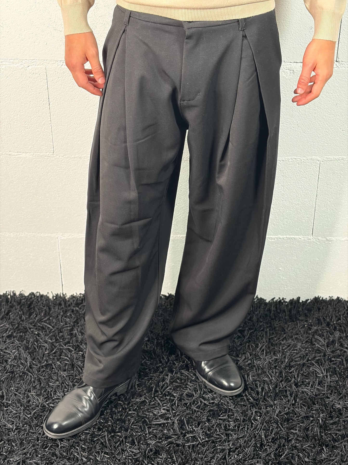 Pantalone Baggy con pence