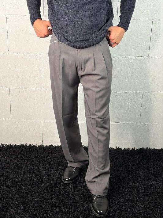 Pantalone Baggy con pence