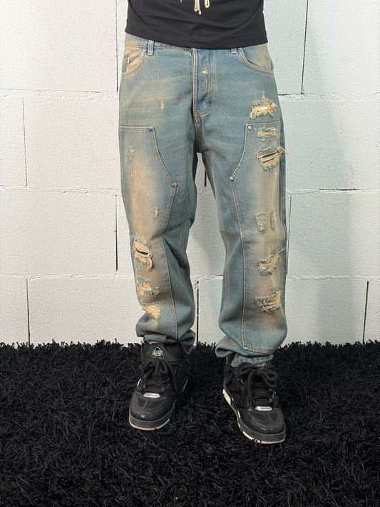 Jeans Cargo Destroyed