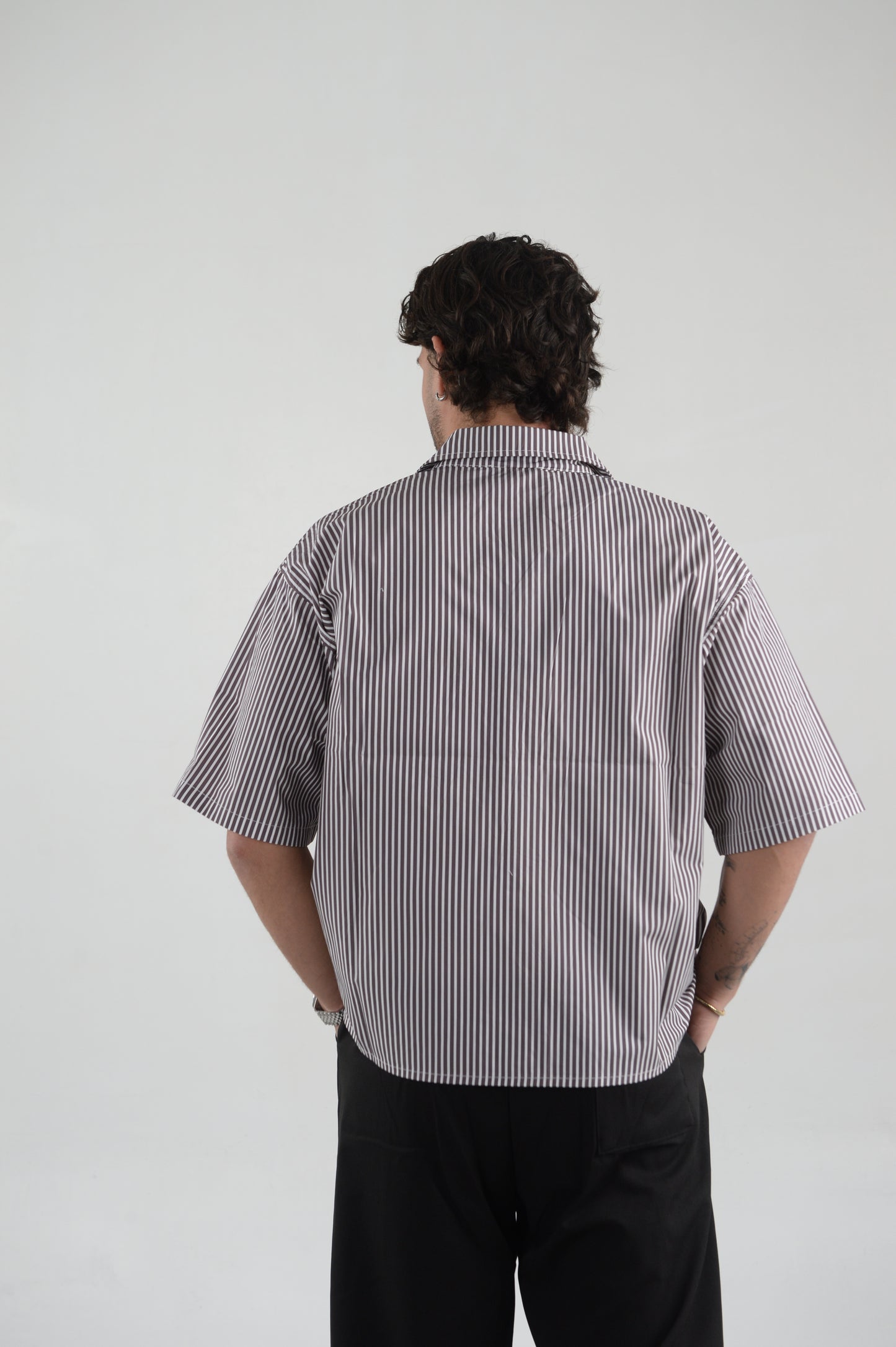 camicia Ibiza marrone