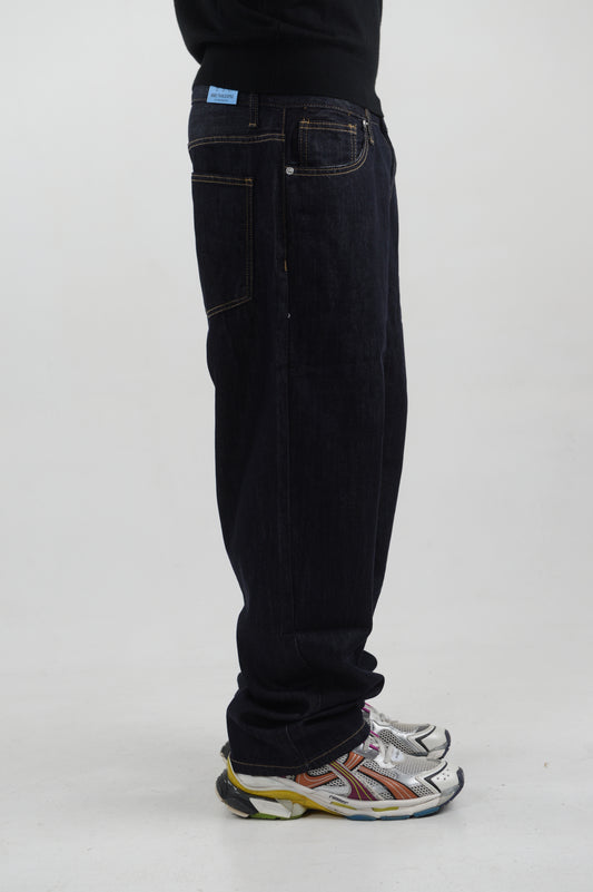 jeans baggy blue notte