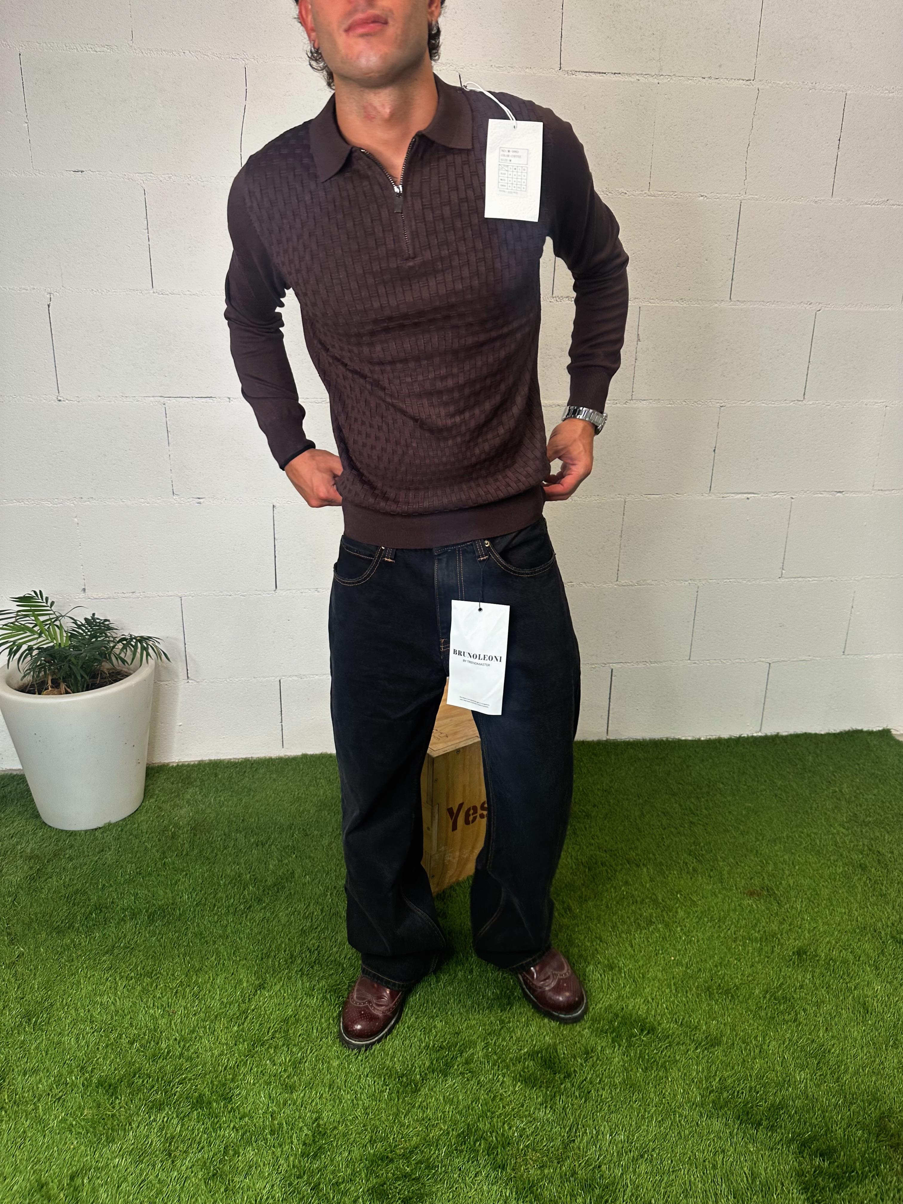 POLO CON ZIP DA UOMO